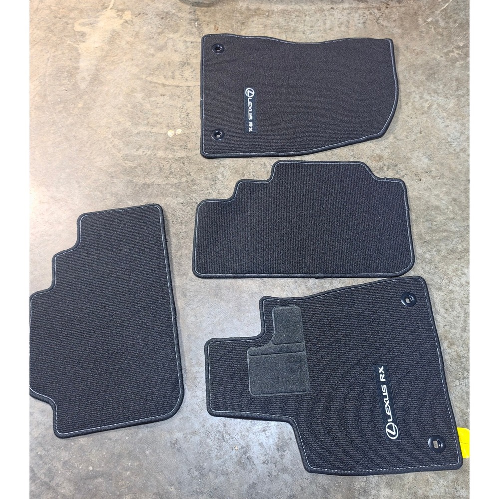 Lexus RX Genuine OEM Gray Carpet Floor Mats Set of 4 New 2016-2022 RX350 RX450h